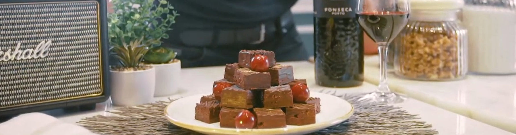 Chocolate Ganache Made With Bin 27 Port