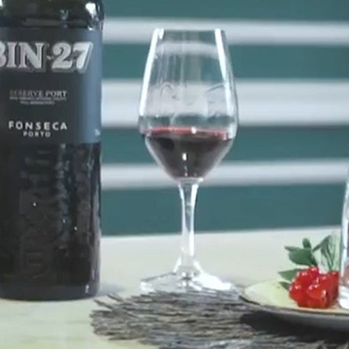 Chocolate Mousse And Red Fruits Served With Bin 27