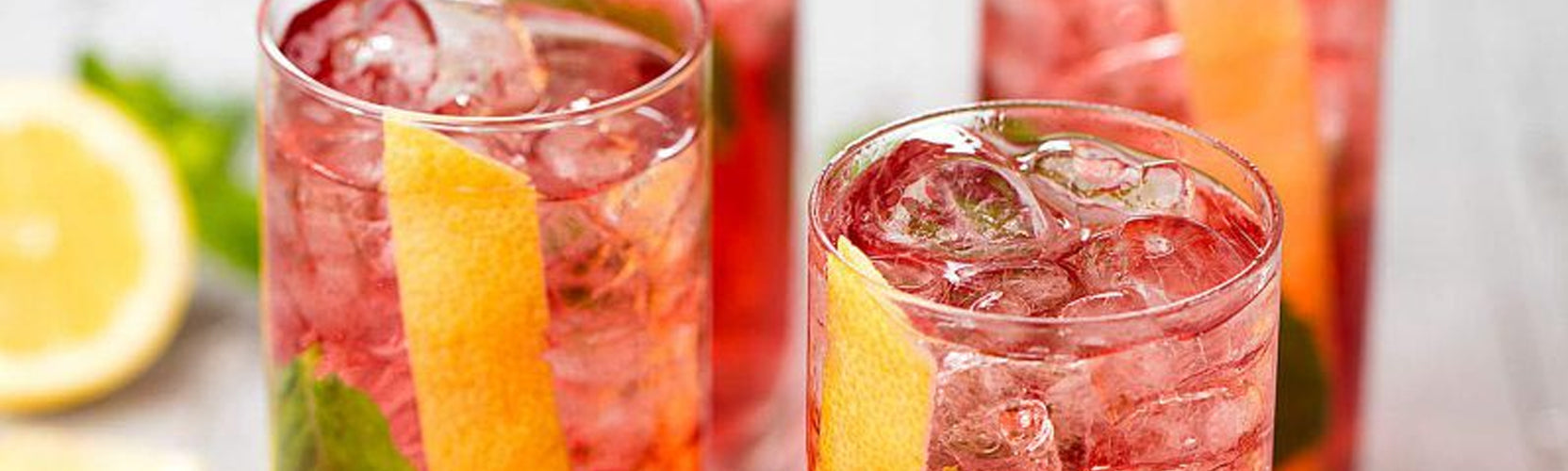 Pink Tonic Cocktail