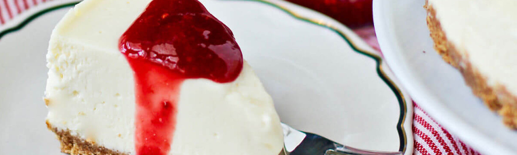 Plum And Croft Port Cheesecake
