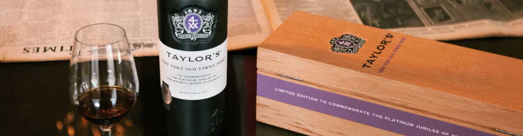 Taylors Port Limited Edition To Celebrate The Queens Platinum Jubilee
