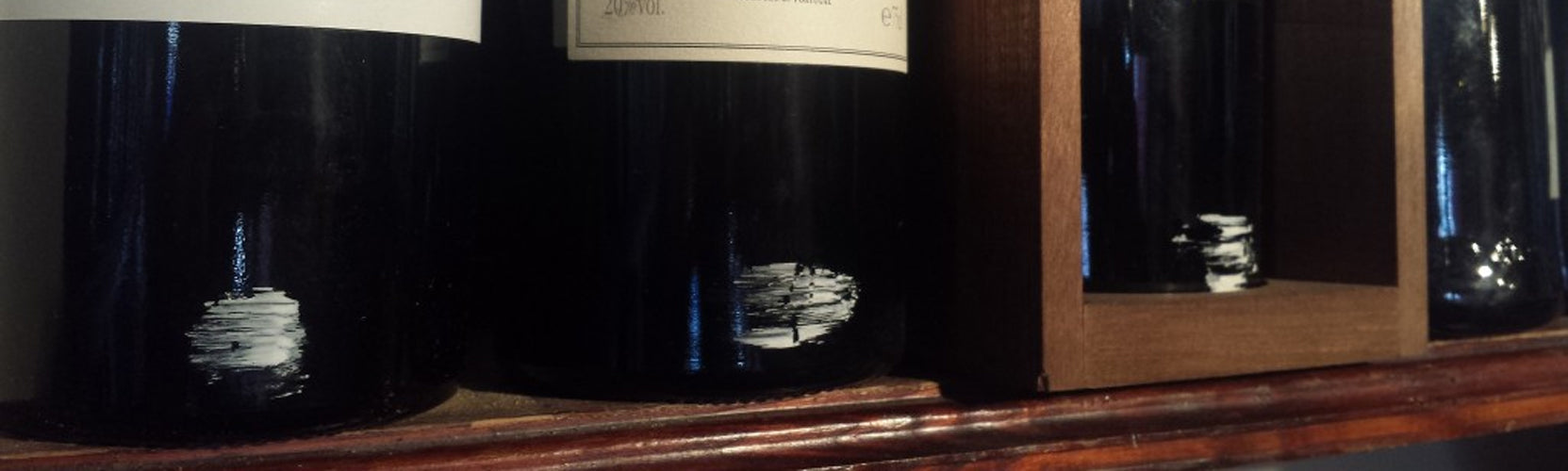Why Is There White Paint On Port Bottles