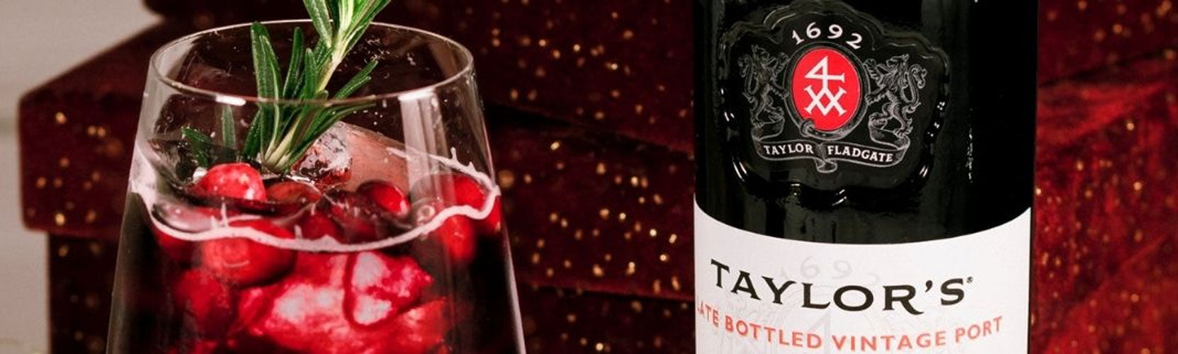 Winter Red Fruit Spritz