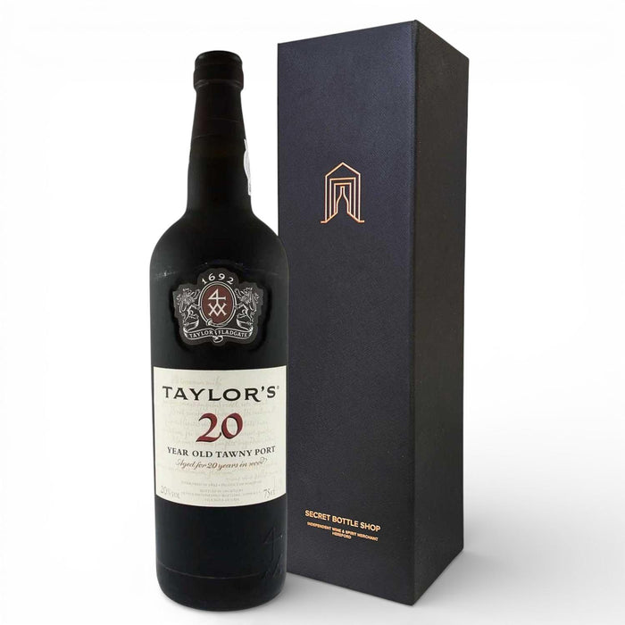 20 Years Of Service Aged Port Gift Boxed