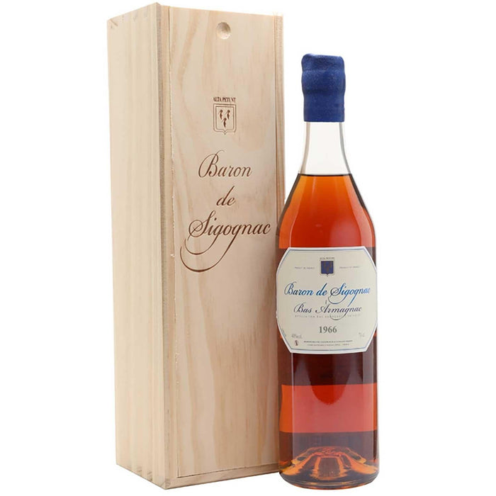 Baron De Sigognac 1966 Vintage Armagnac Gift Boxed