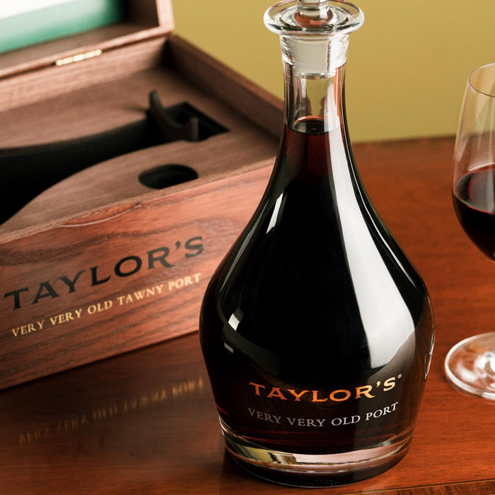 Taylors Very Very Old Tawny Port In Luxury Decanter