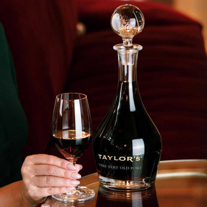 Taylors Very Very Old Tawny Port In Luxury Decanter