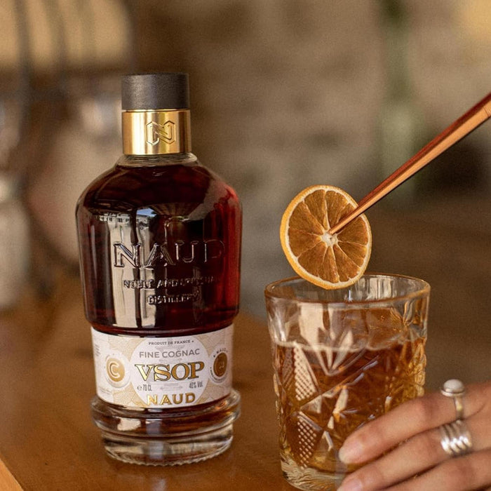 Enjoy A Naud VSOP Cognac Cocktail