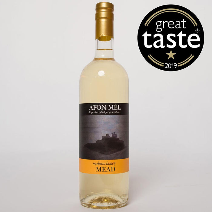 Award Winning Afon Mel Medium Honey Mead