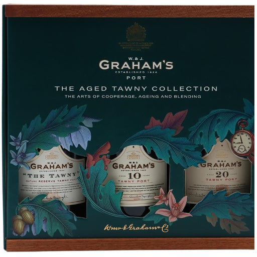 Gift Boxed Graham's Aged Tawny Port Selection Gift Pack