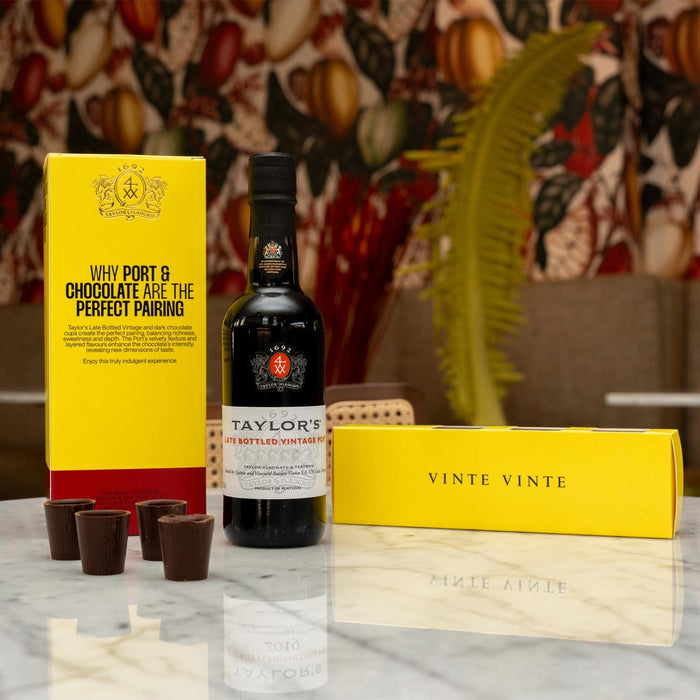 Taylors Port & Vinte Vinte Chocolate Cups Gift