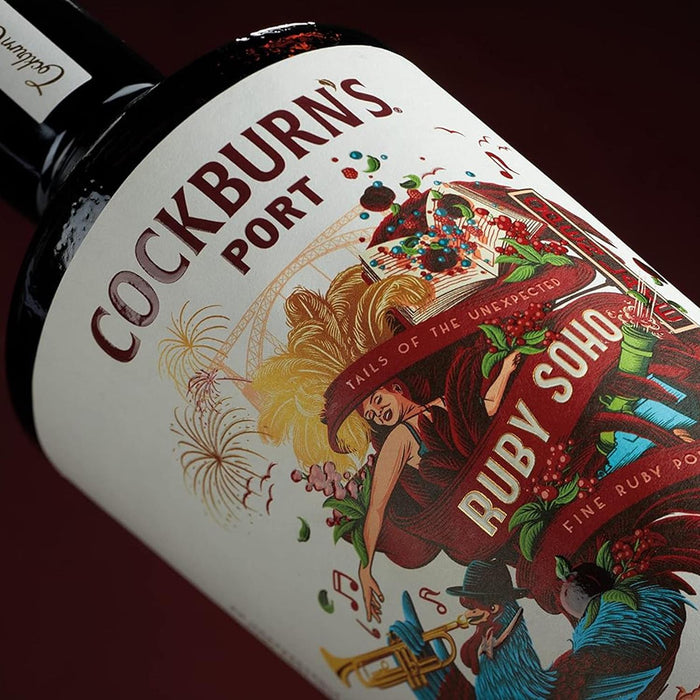 Cockburns Ruby Soho Port Label