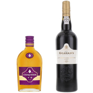 After Dinner Port & Brandy Duo, Graham's LBV Port & Courvoisier VS Cognac