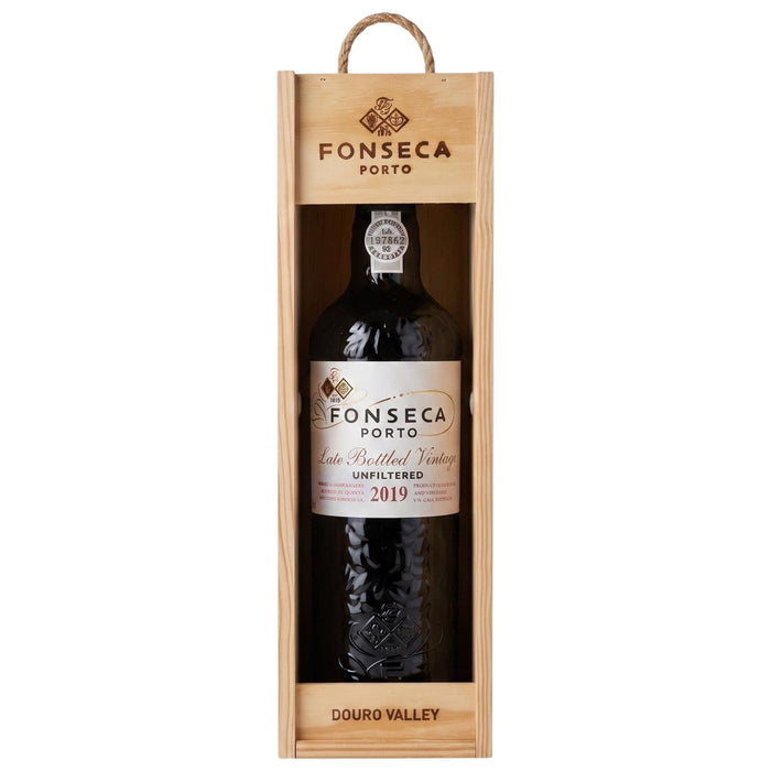 Fonseca Unfiltered LBV Port 2019 In Wooden Gift Box 75cl