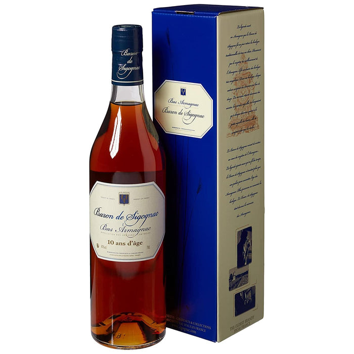 Baron De Sigognac 10 Year Old Bas-Armagnac Gift Boxed
