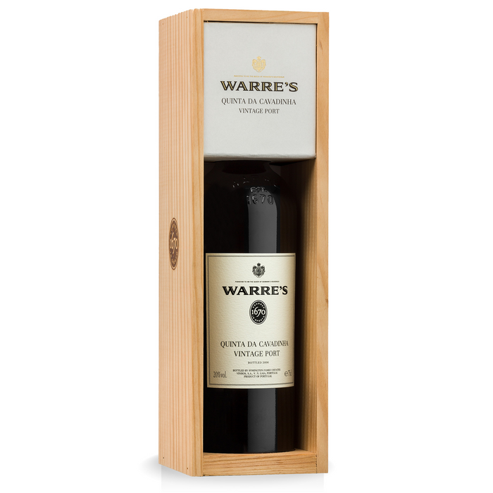 Warre's Quinta Da Cavadinha Vintage Port 2010 In Wooden Gift Box