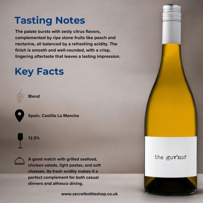 The Guv'nor White Wine | Next Day Delivery - Cotswold Port Co
