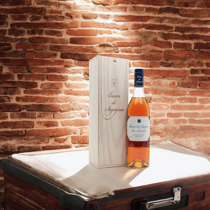 Rare, Aged Baron De Sigognac Armagnac In Gift Box