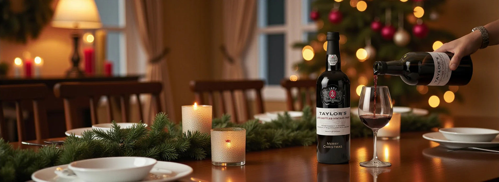 Bottles Engraved Bottles Of Port Wine At Christmas