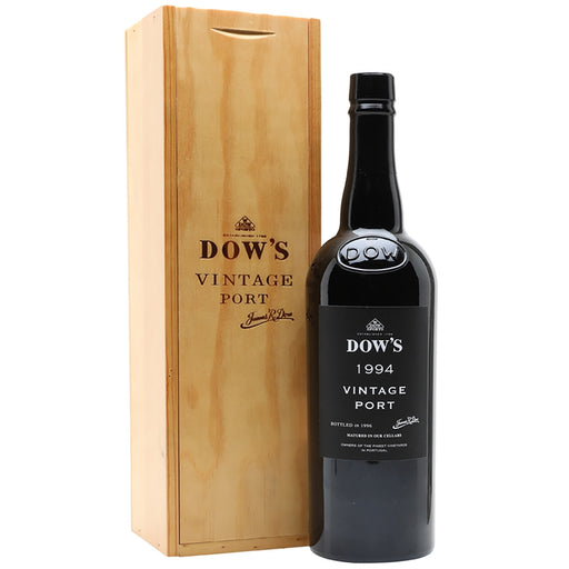 Wooden Gift Boxed Dow's Vintage Port 1994 Library Release 75cl