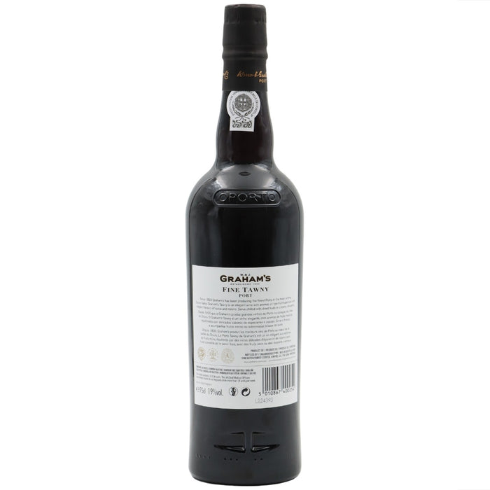Back Of Graham's Fine Tawny Port