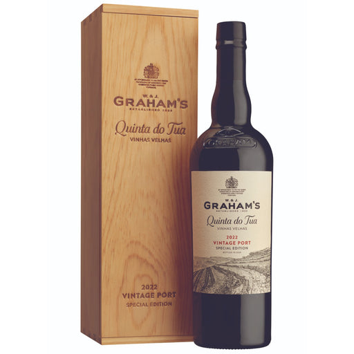 Graham's Quinta Do Tua Vintage Port 2022 Gift Boxed