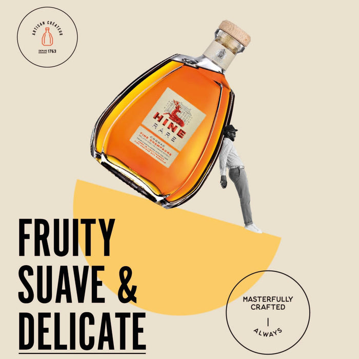 Hine Rare Fine Cognac Taste Infographic