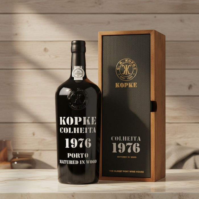 Kopke Colheita Port 1976 In Wooden Gift Box 75cl