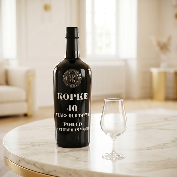 Kopke 40 Year Old Tawny Port In Wooden Gift Box 75cl