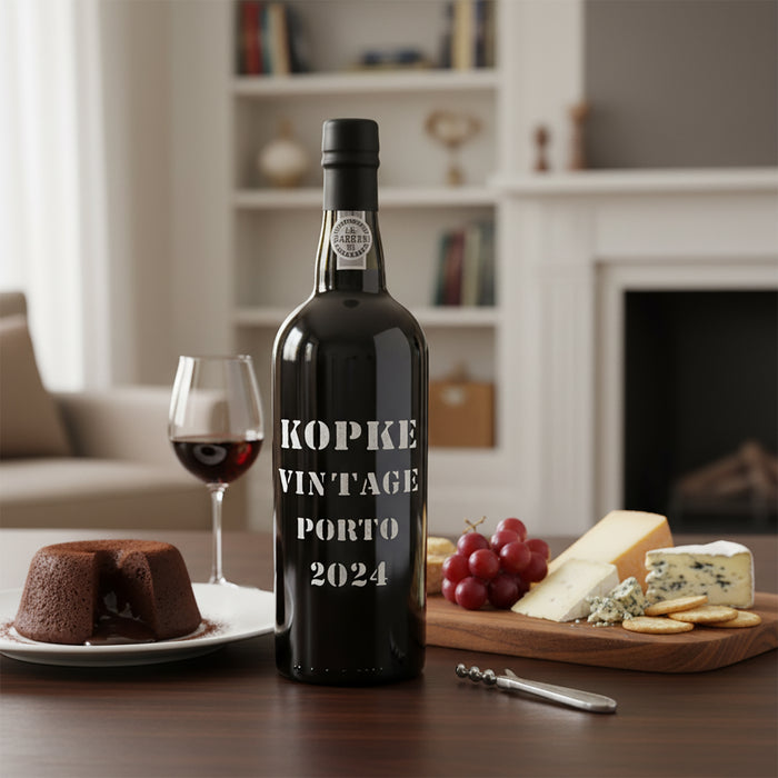 Enjoy Kopke Vintage Port 2024 With Chocolate Desserts & Cheese