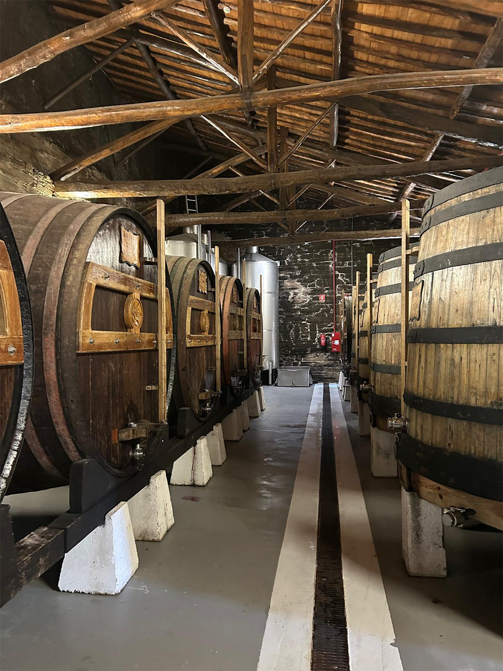 Port Casks In Lodge