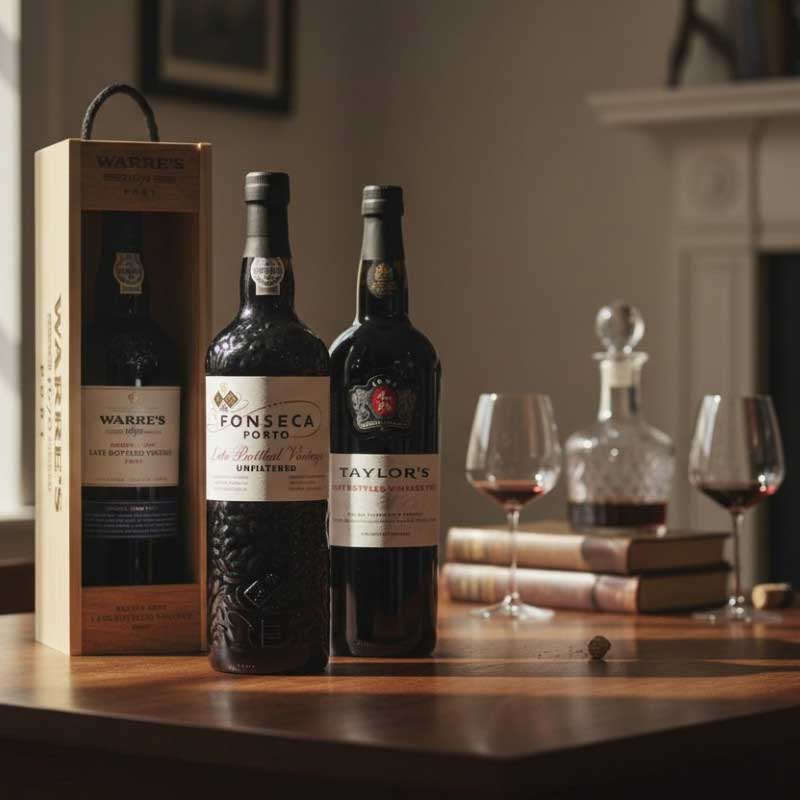 Range Of LBV Port Wine