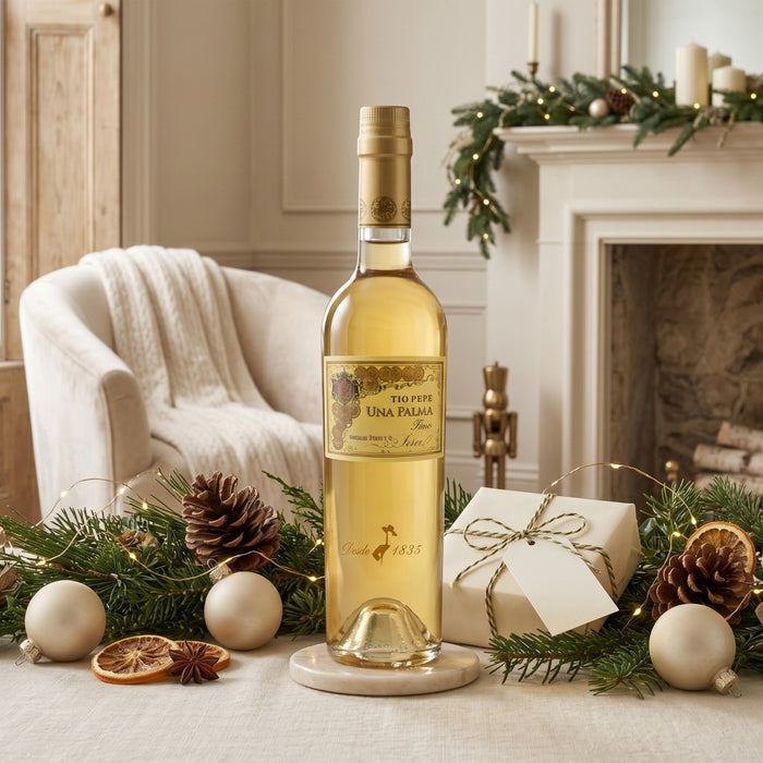 Tio Pepe Una Palma Saca Fino Sherry At Christmas