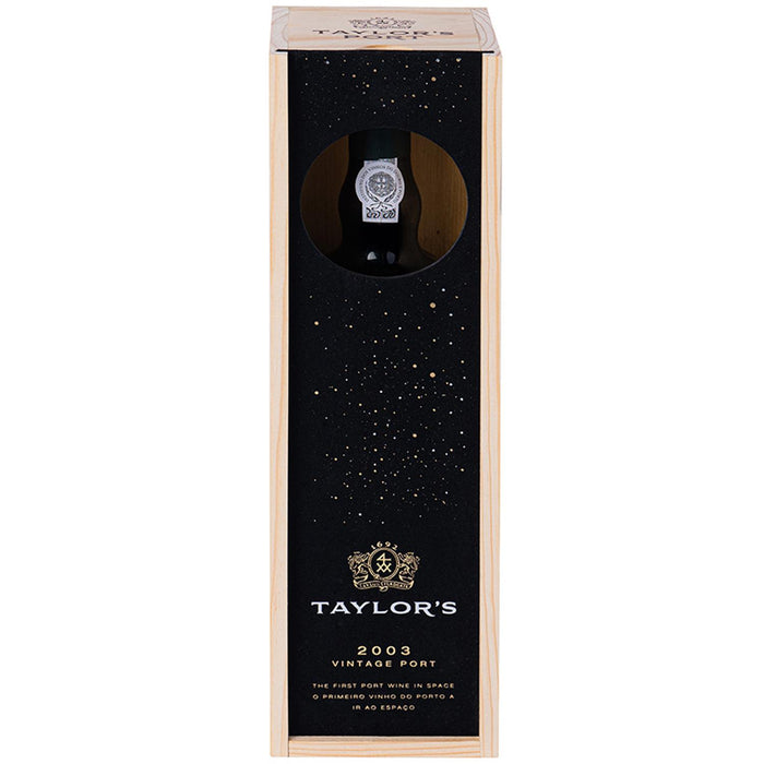 Taylors Vintage Port 2003 First Port Wine in Space Gift Box