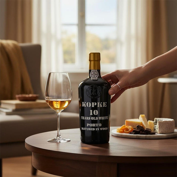 Kopke 10 Year Old White Port & Cheese