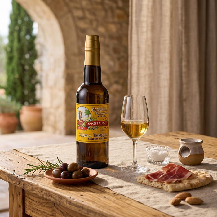 Barbadillo Manzanilla Pasada En Rama De La Pastora Sherry With Tapas