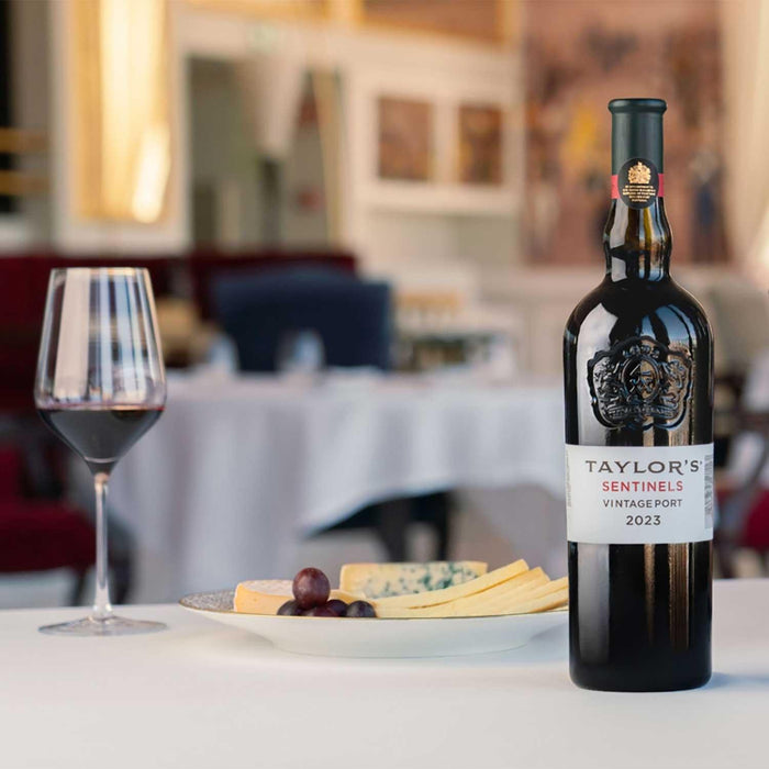 Taylors Sentinel Vintage Port 2023 With Cheese