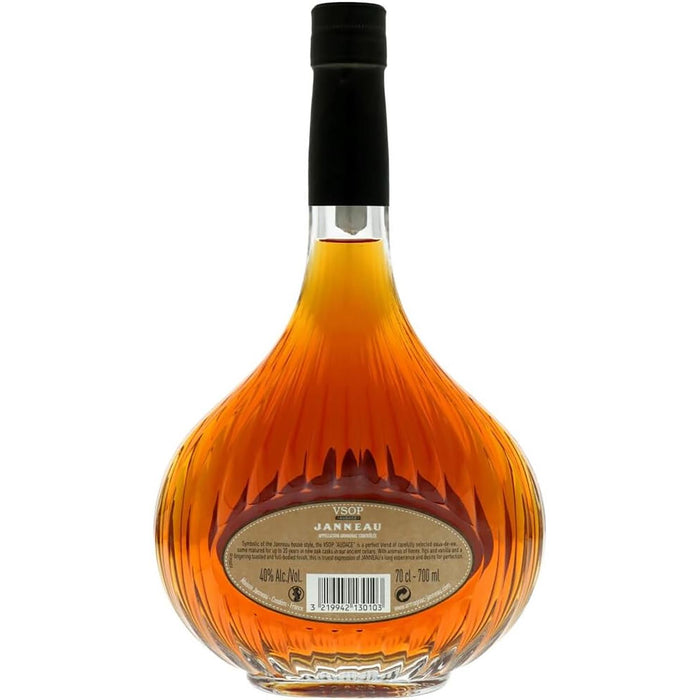 Back Of Janneau VSOP Armagnac