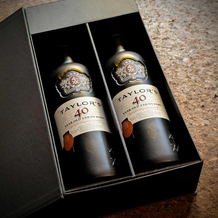 Taylors 80 Year Old Tawny Port Duo Gift Boxed Set
