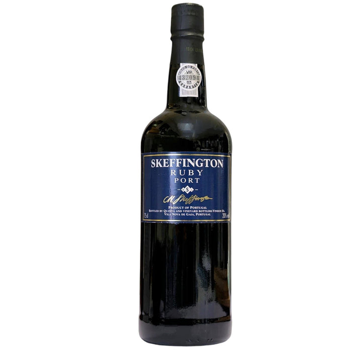 Port & Cognac Duo - Skeffington Ruby Port 75cl & Courvoisier VSOP Cognac 35cl