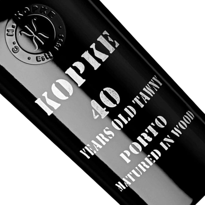 Close Up Of Kopke 40 Year Old Tawny Port