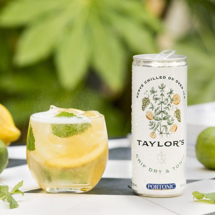 Taylors Chip Dry White Port & Tonic Can 25cl