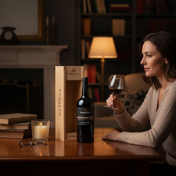 Fonseca Crusted Port In Wooden Gift Box