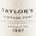Taylors Vintage Port 1997 Label