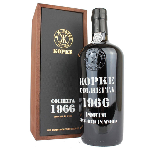 Kopke Colheita Port 1966 In Wooden Gift Box 75cl