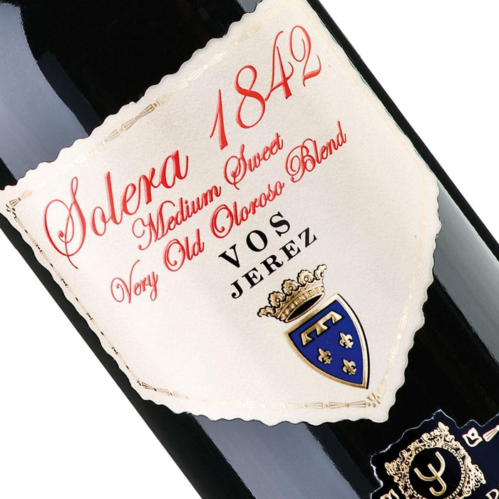 Valdespino Solera 1842 Oloroso Sherry Half Bottle Label