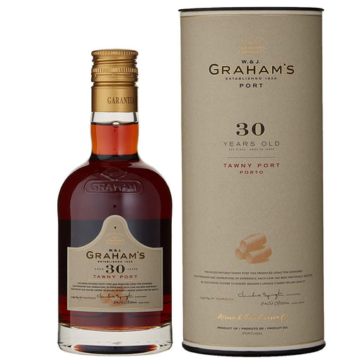 Graham's 30 Year Old Tawny Port Miniature In Branded Gift Tube 20cl
